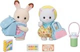 Sylvanian Families 5747 Nursery Friends Walk Along Duo Doll Set view 2