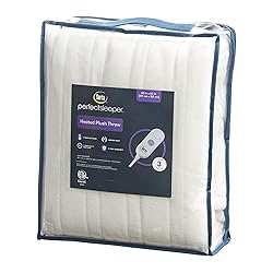Serta Heated Throw Blanket - Reversible Fleece to