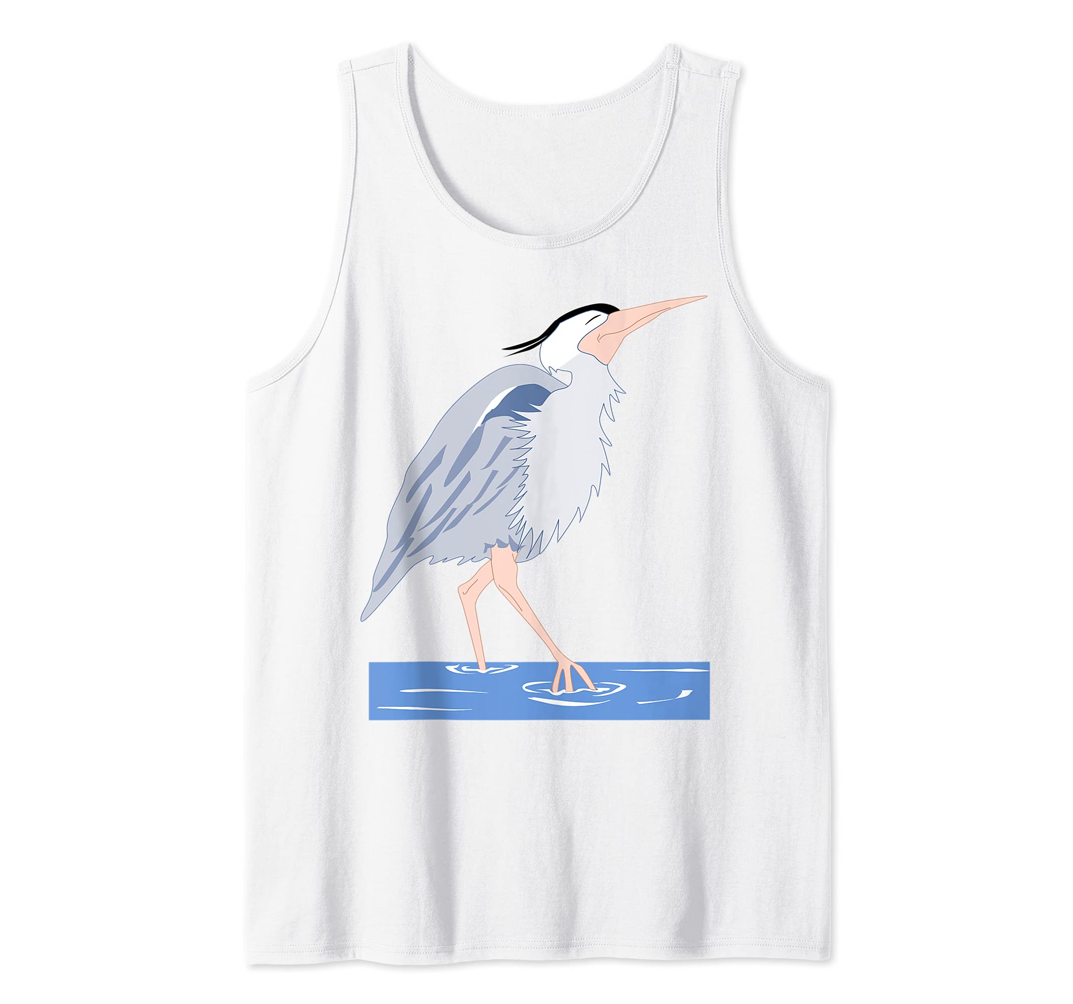 Heron Bird Tank Top