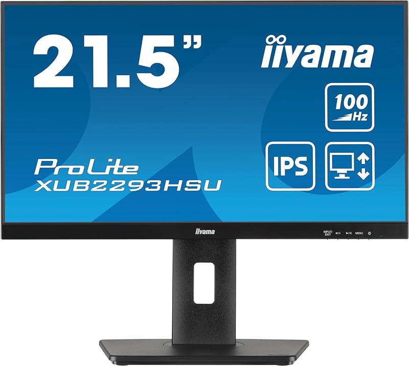 iiyama -B6 21.5" IPS 1920x1080 100Hz HDMI DisplayPort HAS Monitor