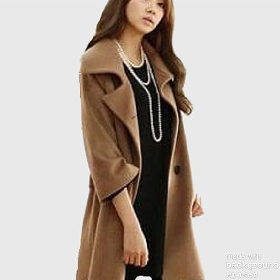 Amazon Spinas スピナス レディース アウター チェスター コート