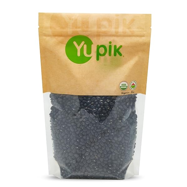 YUPIK ORGANIC BLACK TURTLE BEANS, 2.2 LB (35.3...