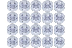 NGOSEW Plastic Bobbins for Singerr Heavy Duty 44S 4411, 4423, 4452, 5511, 5523, 5532