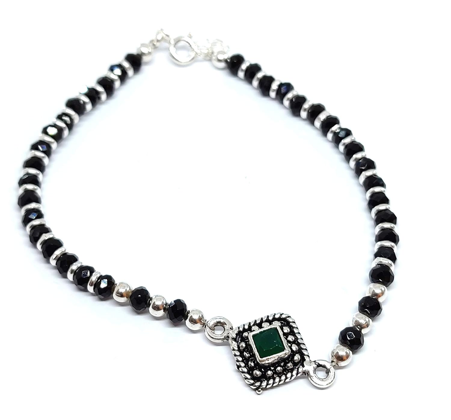 Buy Swati Jewellers 92.5 Sterling Silver (Chandi) Exclusive Evil Eye