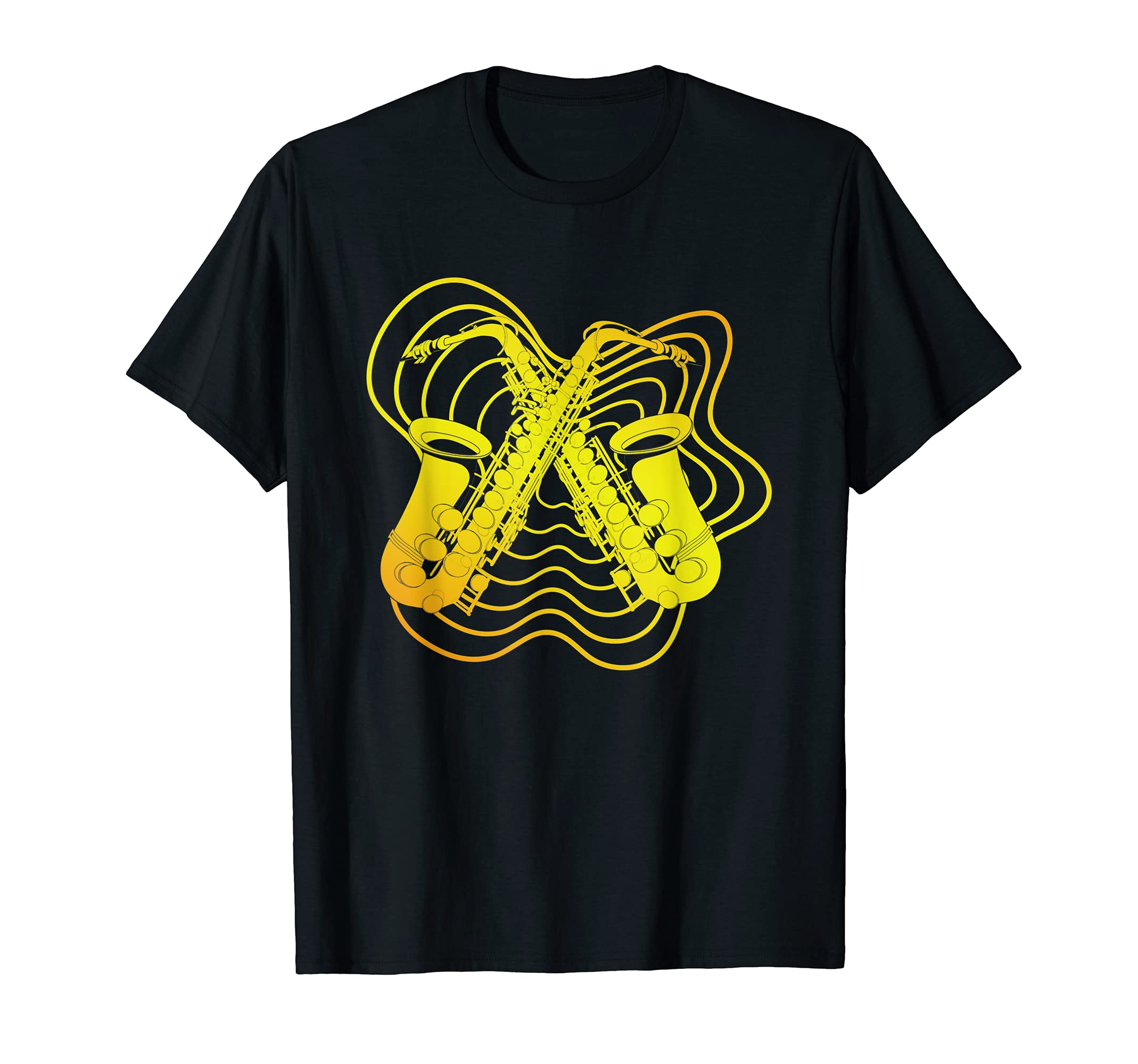 Music Lover Saxophonist Sax Player Jazz Musician Saxophone T-Shirt