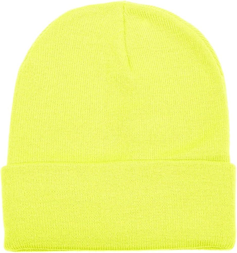 Gelante Unisex Beanie Cap Knitted Warm Solid Color Multi-Packs (12 Pack: Black) at  Men’s Clothing store