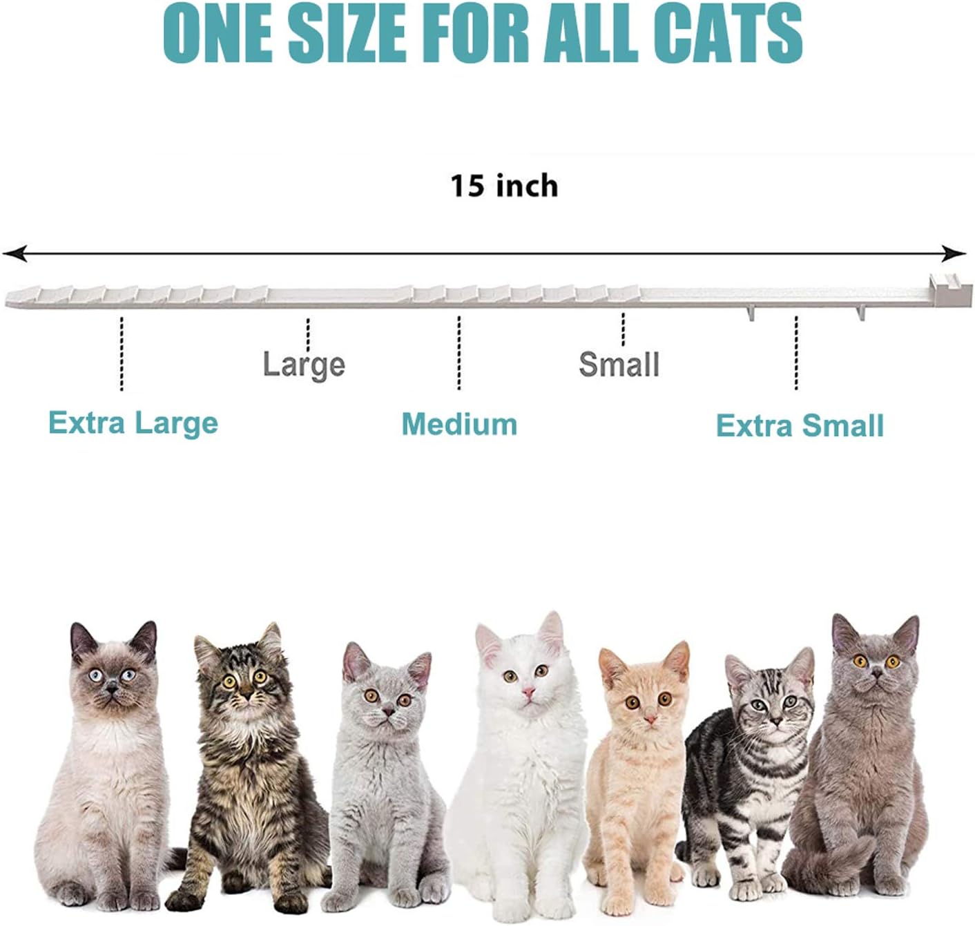 Calming Collar for Cats and Kittens Relieve Reduce Anxiety or Stress Pheromones Formula Waterproof Your Pet Lasting Calm Collar Up to 15 Inch Fits Cat : Pet Supplies