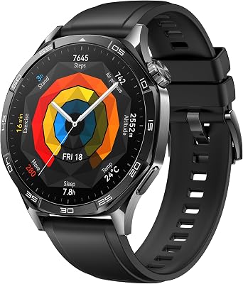 WATCH GT 5 46mm Smartwatch, Design Elegante, Nero