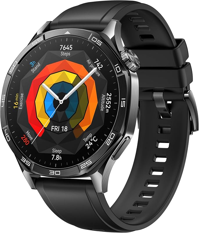 WATCH GT 5 46mm Smartwatch, Design Elegante, Nero