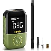Fanttik X8 Portable Tire Inflator, Lightweight for Motorcycle tire, Cordless Air Compressor Pump, Rechargeable Battery, 150PS