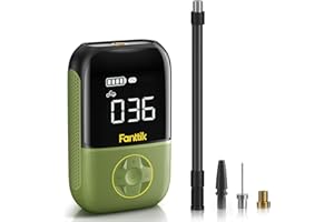 Fanttik X8 Portable Tire Inflator, Lightweight for Motorcycle tire, Cordless Air Compressor Pump, Rechargeable Battery, 150PS