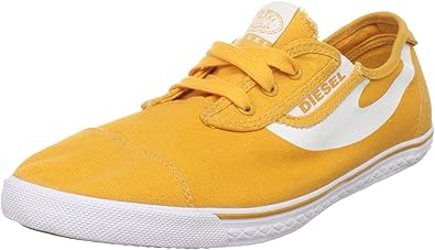 yellow diesel sneakers