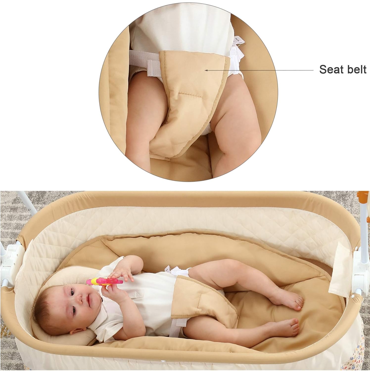 electric rocking cot