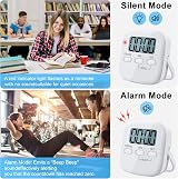 MECHEER Magnetic Timer for Kids Digital Countdown Clock 96 dB Loud Alarm view 4