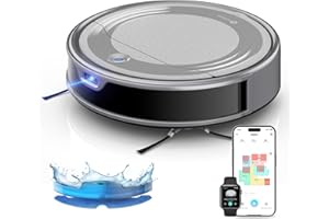 Lefant M310 Ultra Robot Vacuum and Mop, 6000Pa Suction with Laser Navigation, 170 Mins Runtime, Self-Charging Robotic Vacuum,