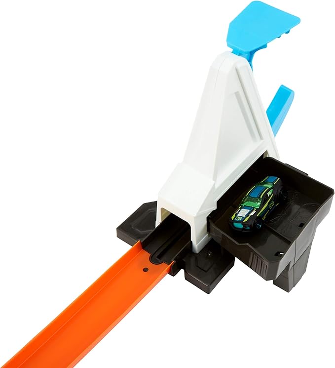 hot wheels track builder rapid launcher