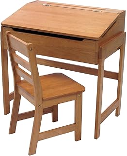 child's desk with chalkboard top