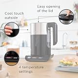Bosch Styline TWK8633GB Variable Temperature Cordless Kettle 1.5 L Black view 5