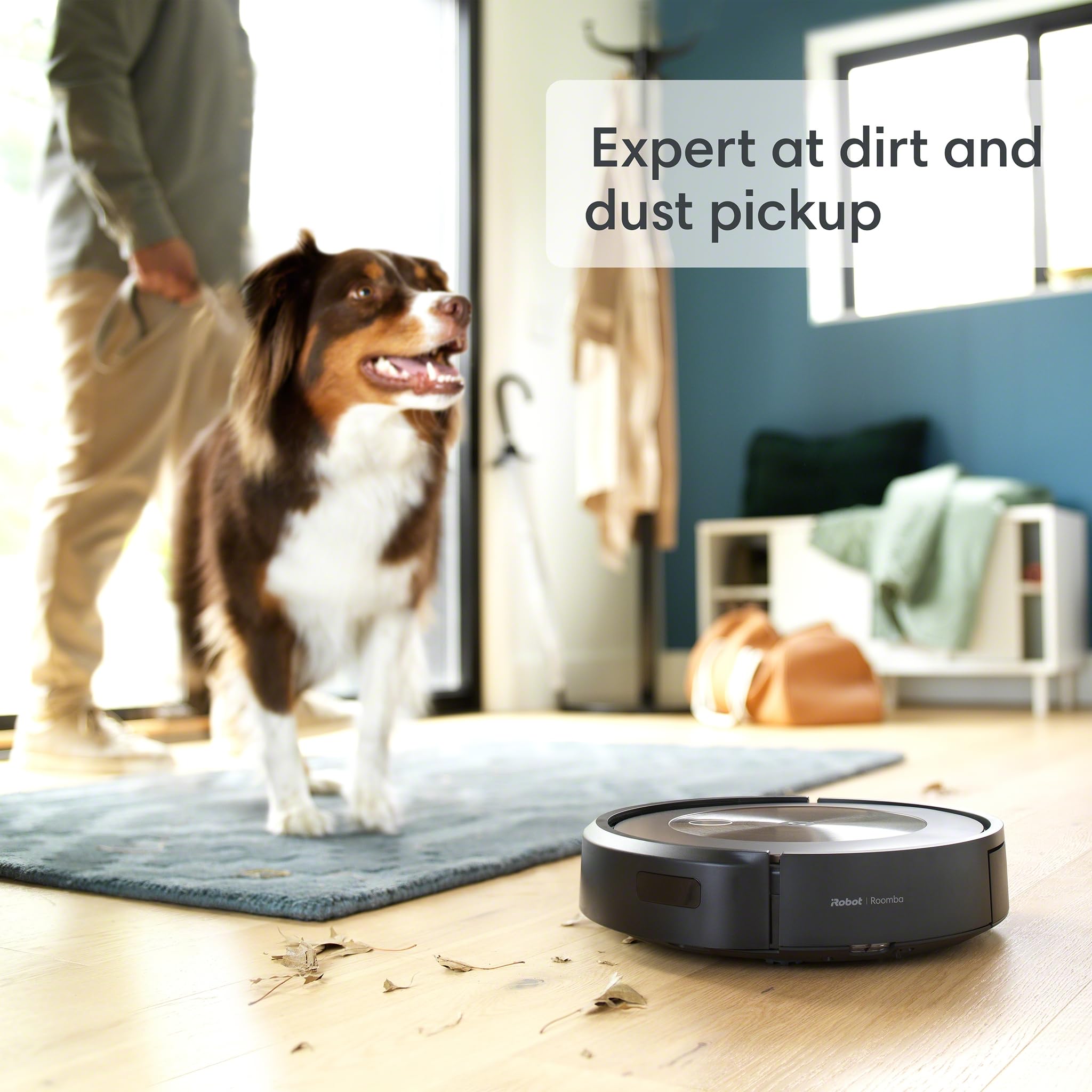 iRobot Roomba j9+ Self-Emptying Robot Vacuum – Powerful Suction, Identifies and Avoids Obstacles Like pet Waste, Sel-Empties for 60 Days, Best for Homes with Pets, Smart Mapping, Works with Alexa​ - Image 3