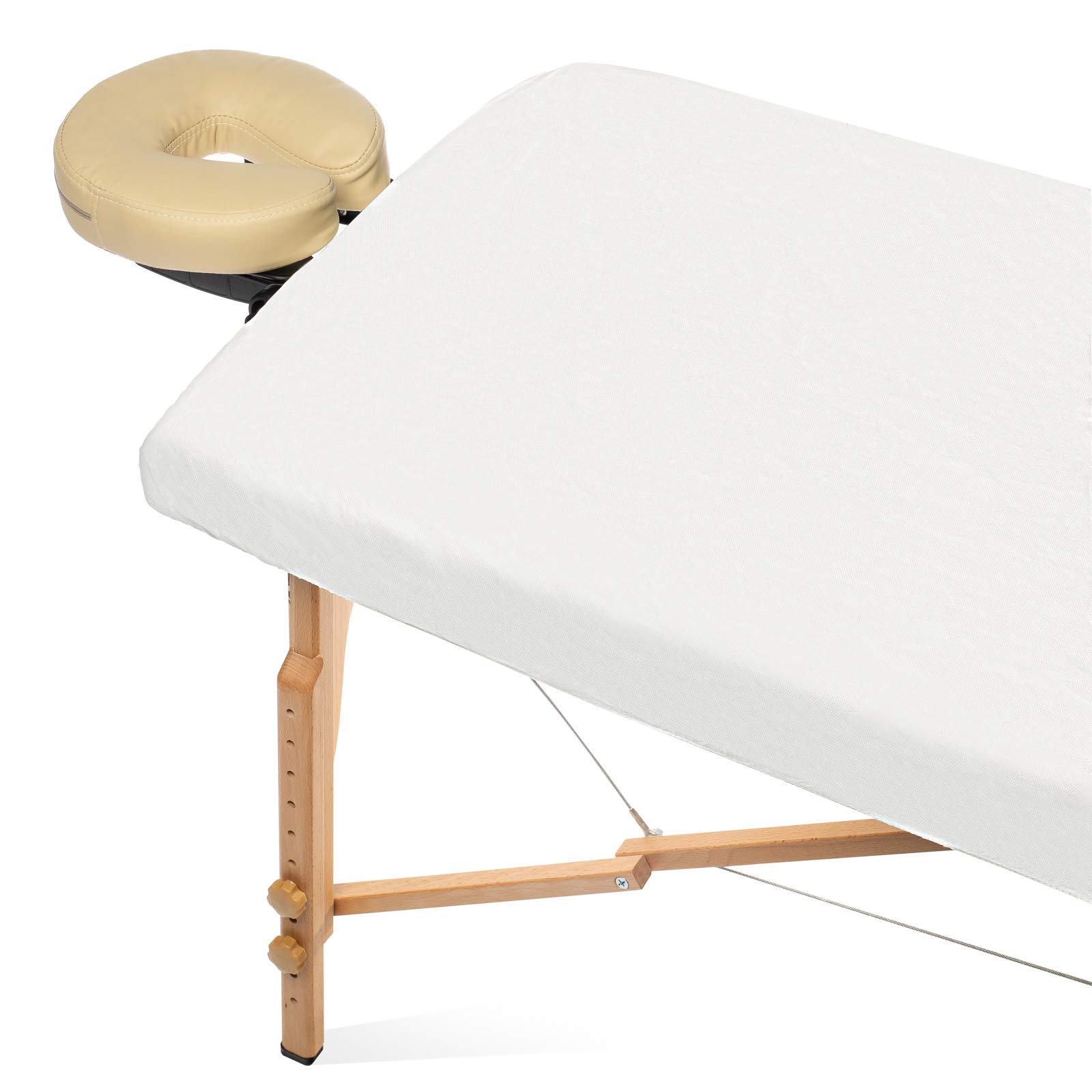 Saloniture 100 Disposable Massage Table Face Cradle Covers