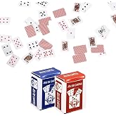 LINYUEARUI Mini Playing Cards 0.59in Miniature Mini Deck of Cards