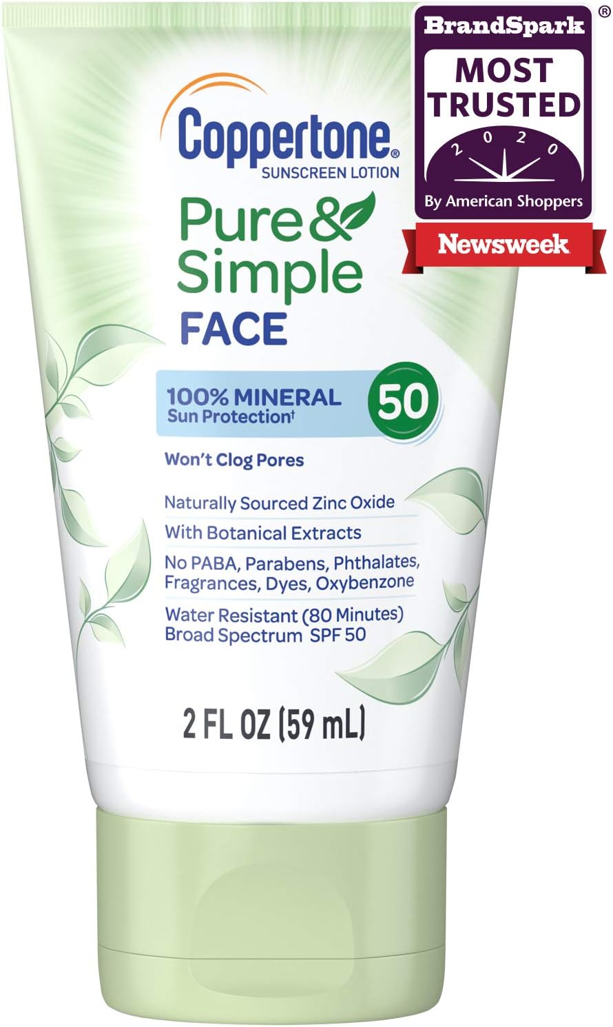 coppertone face sunscreen