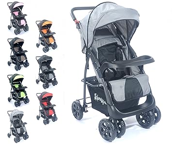Buggy S4 Jogger Kinderwagen Sportwagen Kindersportwagen (Grau)