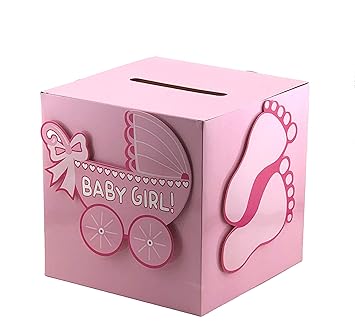 Amazon Com Adorox 3d Version Baby Shower Wishing Well Card Box