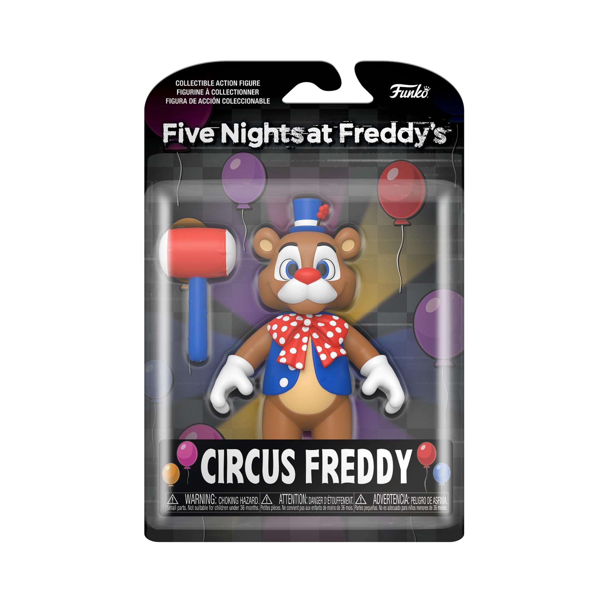 Funko Action Figure: Five Nights At Freddy's (FNAF) SB - Circus Freddy Fazbear - Collectable Toy - Gift Idea - Official Merchandise
