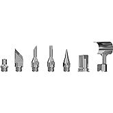 LEXIVON 7-Piece Butane Torch Soldering Tip Set | Fits LX-770 &amp; LX-771 | PERFECT COMPATIBILITY: Genuine LEXIVON tips engineered specifically to fit your LX-770 and LX-771 butane torch models.