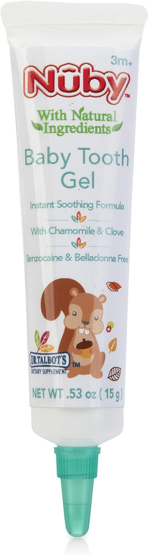 Dr. Talbot's Baby Tooth Gel with Natural Ingredients for