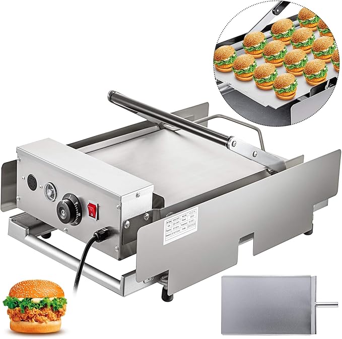 VBENLEM Hamburger Toaster 220V 2200W Electric Hamburger