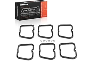 A-Premium Engine Valve Cover Gasket Set Compatible with Dodge Ram 2500 1994-1998, Ram 3500 1994-1998, W250 1989-1993, W350 19