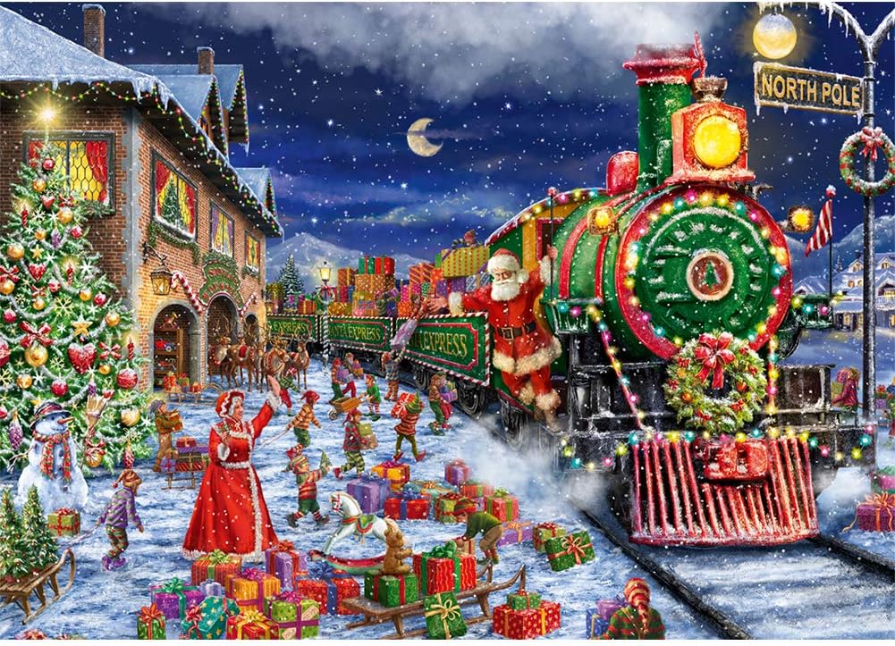 Amazon.com: Wowdecor 5D Diamond Painting Kits, Christmas Santa Claus