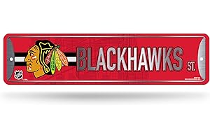 Rico Industries NHL Hockey Metal Street Sign