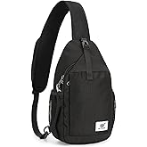 SKYSPER Sling Bag RFID Cross Body Bag Recycled Crossbody Backpack Travel Daypack