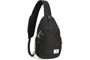 SKYSPER Sling Bag RFID Cross Body Bag Recycled Crossbody Backpack Travel Daypack
