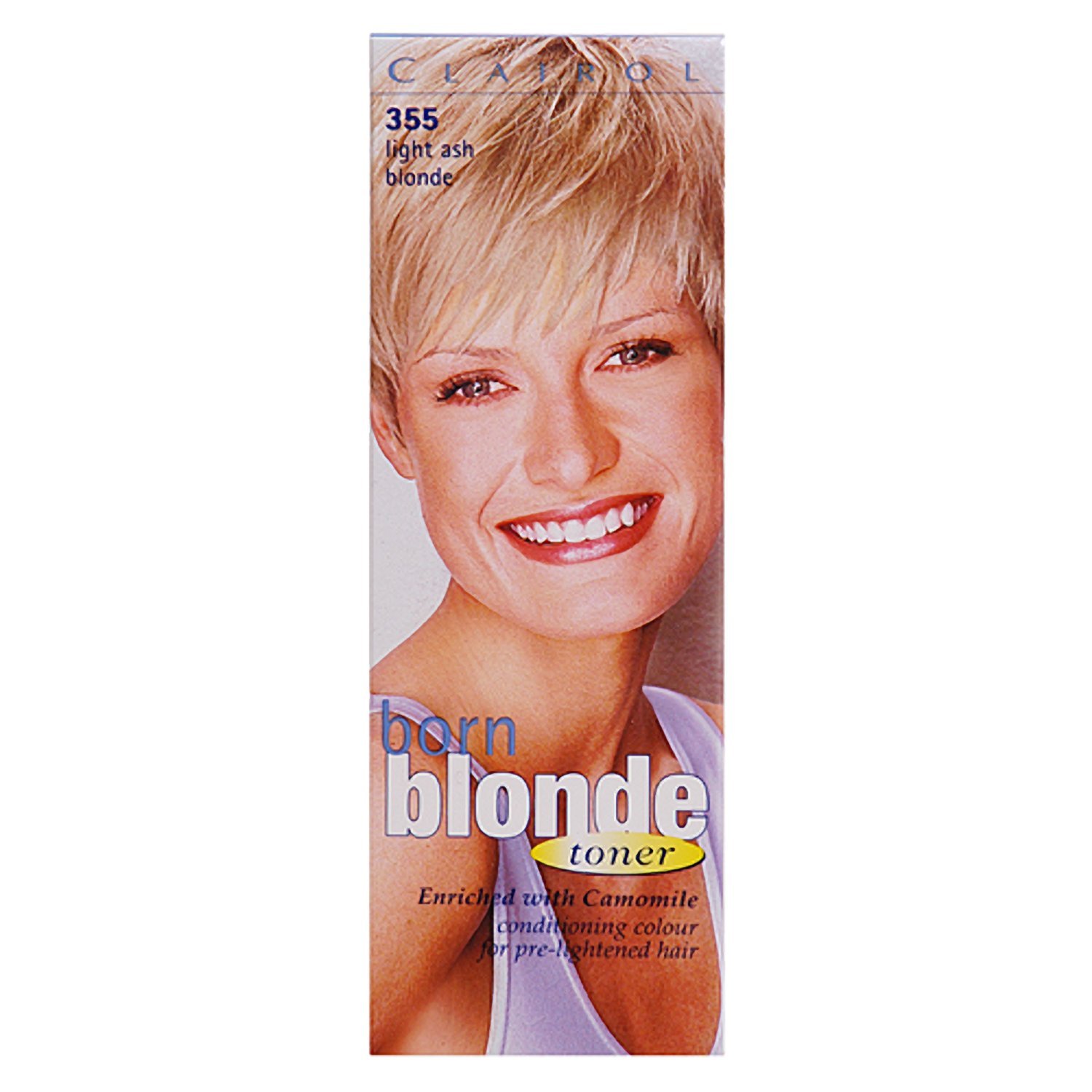 Clairol Born Blonde Toner Hair Colourant 355 Light Ash Blonde