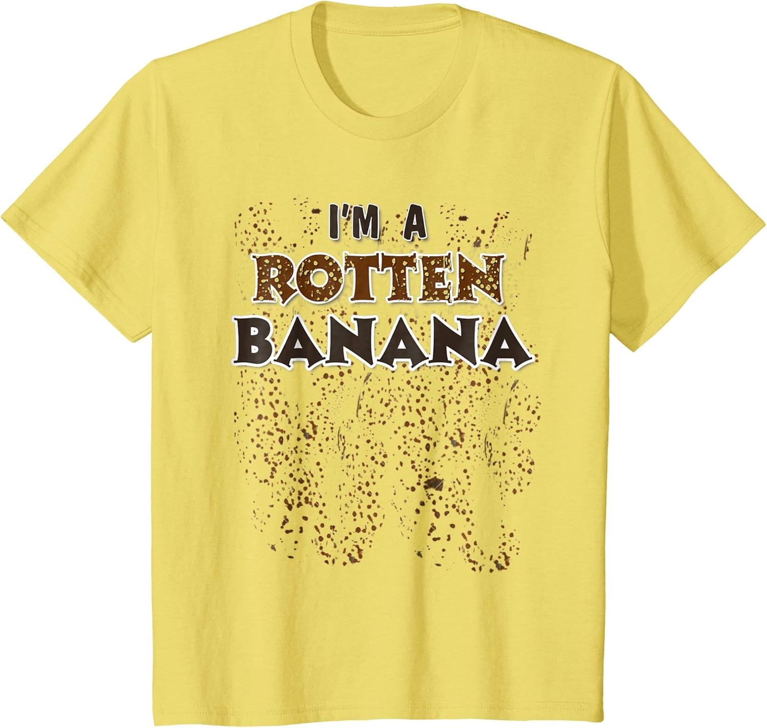 Funny I'm A Rotten Banana DIY Costume Halloween TShirt