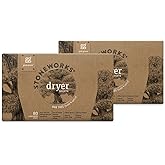 Grab Green Stoneworks Cruelty-Free Dryer Sheets | Softens Fabrics, Freshens Clothing & Reduces Static-Cling and Wrinkles | Plant Based | Oak Tree Scent (160 Sheets)