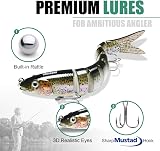 Truscend Swimmax Segmented Jointed Swimbait with Dyneema Fiber Joint view 3