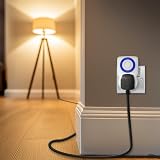 Masterplug TMS24-MP Energy Saving Daily Mechanical Segment Timer Plug White view 8