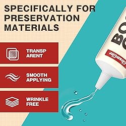 Book Glue, Dries Clear & Flexible Book Binding Glue