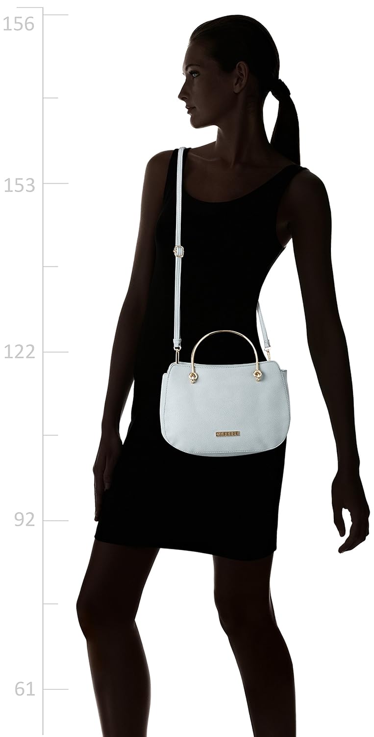 caprese brigette women's satchel (grey)