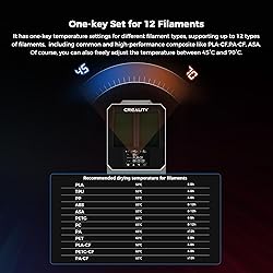 2025 CREALITY Official Space Pi Filament Dryer