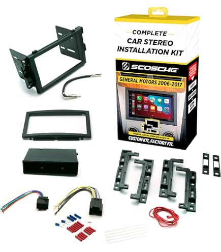 Car Stereo Installation Kit For 2010-2011 Ford Transit Connect – Radio Mount & Wire Harness Combo