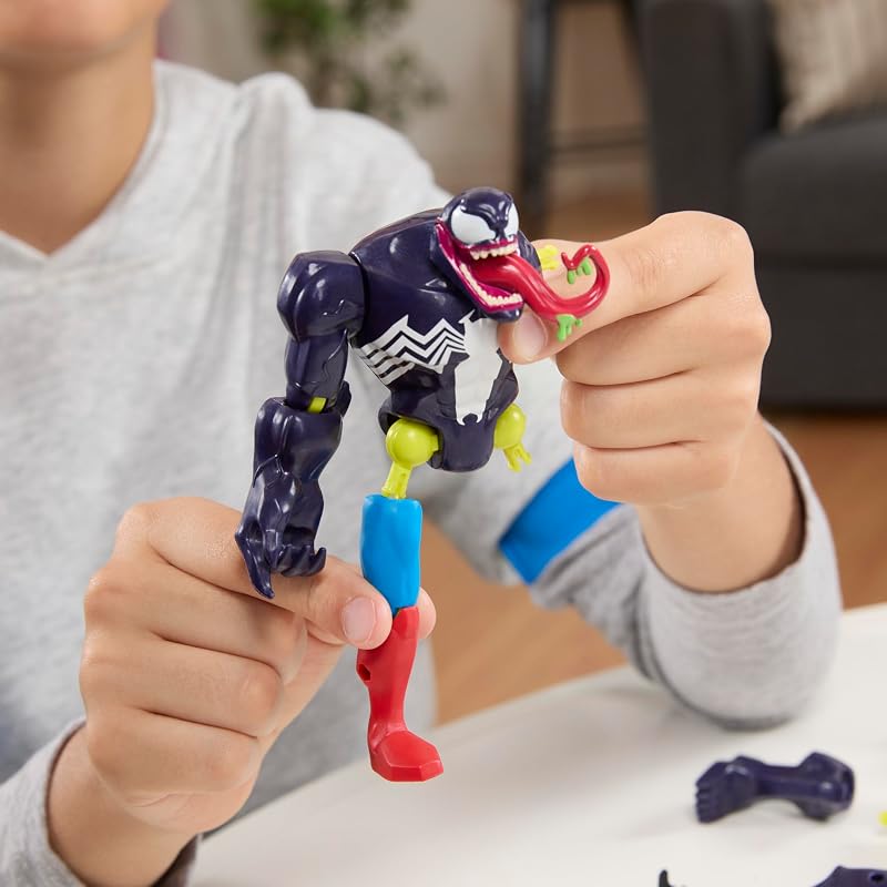 Hasbro Marvel SPD MixMashers, Figuras de Acción de Superhéroes, Juguete Personalizable, Diversión con Amigos, Idea de Regalo para Niños y Niñas de 4 Años o Más