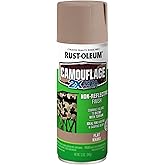 Rust-Oleum 279177 Camouflage 2X Ultra Cover Spray Paint, 12 oz, Khaki