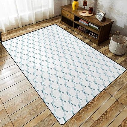 Amazon Com Indoor Outdoor Rug Vintage Airplane Retro