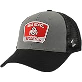 Ohio State Buckeyes NCAA Officially Licensed Snapback Hat Big Rig Patch Black Gray Switchback